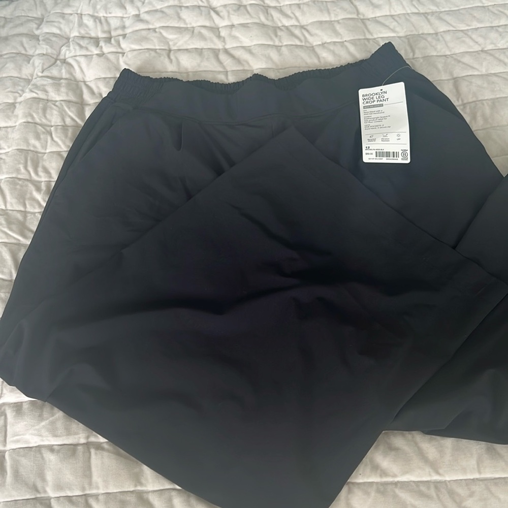 Athleta Brooklyn Wide Leg Crop Pant